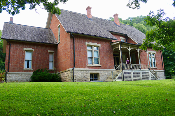 The first goveroner of Wisconsin's family home and farm